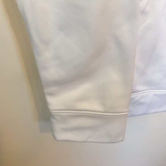 Cabelas White / Mountain Rose Hoodie Pursuit Logo Water Resistant MSRP $50 - Picture 5 of 8